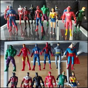 🔥 Final sale🎈_12 Superhero figures🦸‍♂️🦸‍♀️5,5" _Marvel_